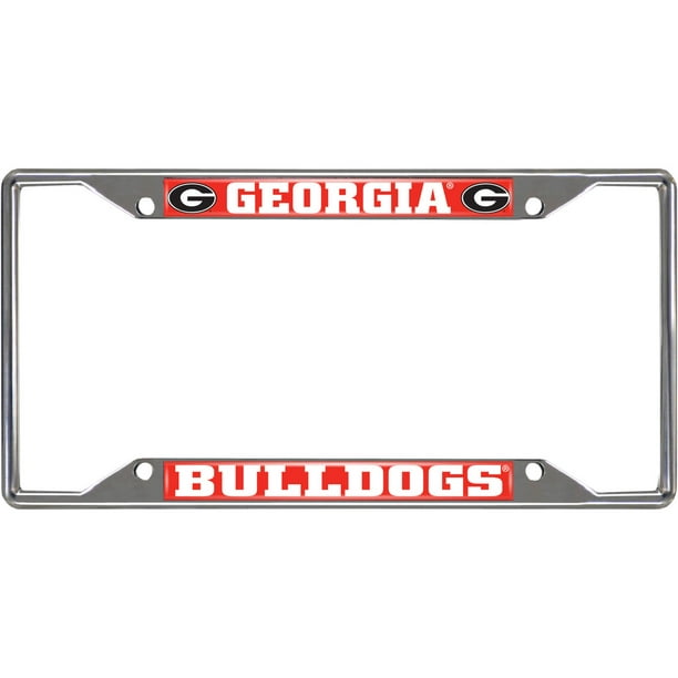 BULLDOG MOM Mothers Steel Auto SUV License Plate Frame CAN PERSONALIZE